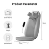 Shiatsu Full Body Massager with Heat Massage Chair Pad Kneading for Neck Back Shoulder Massage Cushion Seat Home Office Use Gift 5