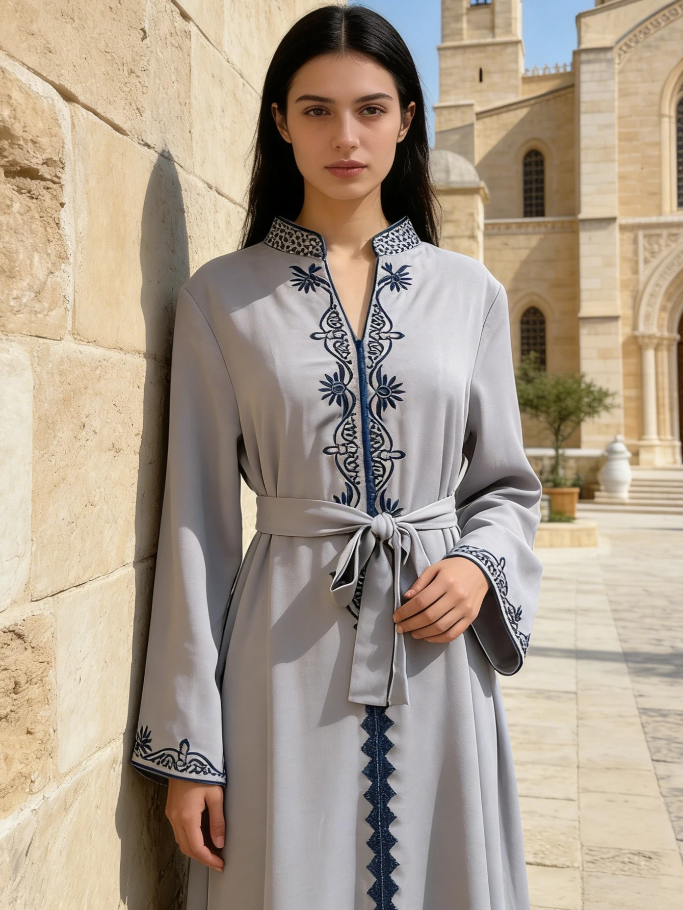 جلابية رماد الأندلس