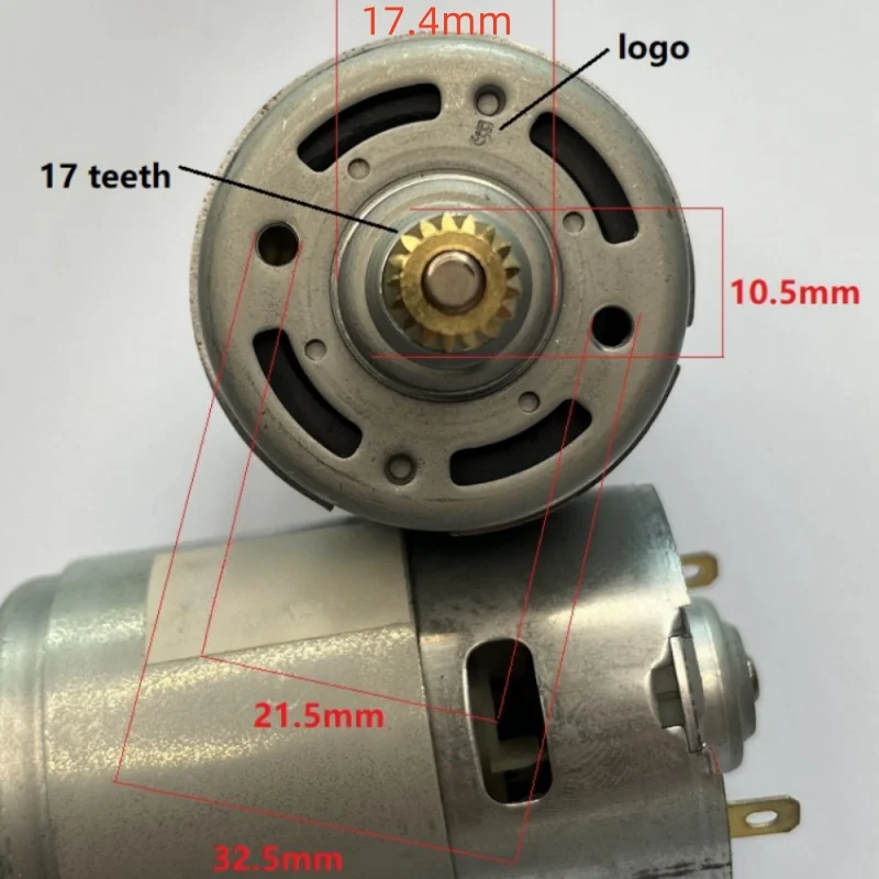 1Pcs 17 Teeth 3-wire Car Electronic Handbrake Motor For Renault Megane II Captur Latitude Koleos Laguna Scenic Accessories Auto car handbrake motor
