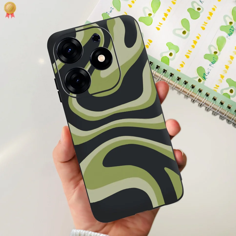 Clear Cartoon TPU Silicone Shockproof Back Cover