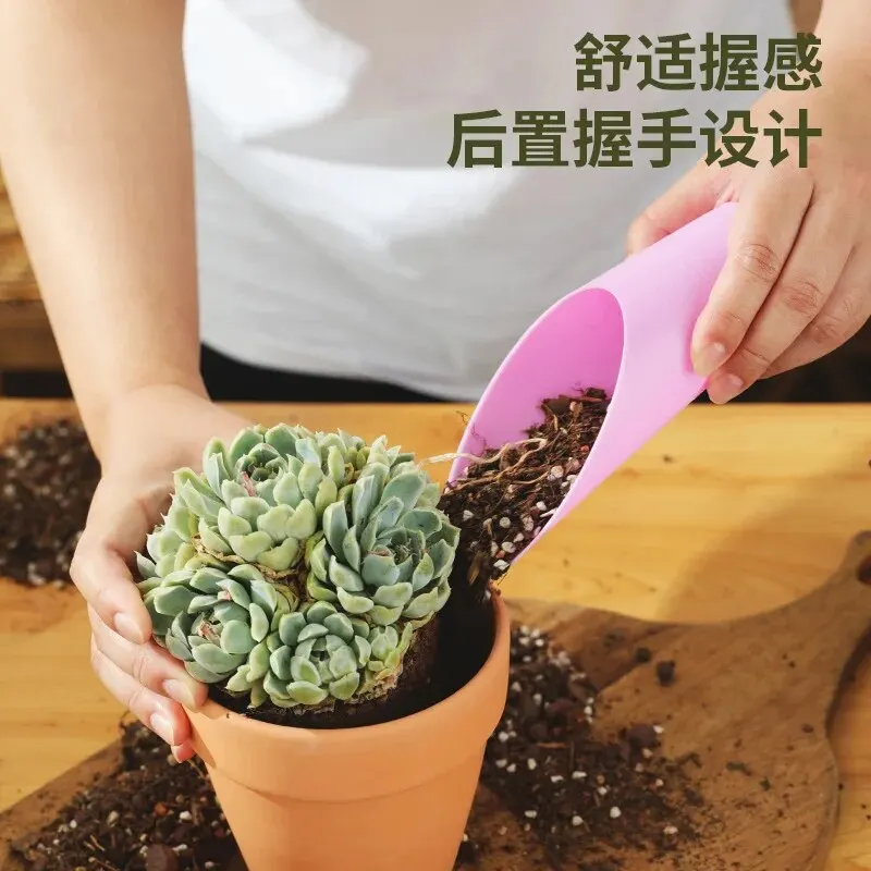Garden Tools Garden Tools Plastic Succulent Cups Buckets Shovels Colorful Micro Landscapes Soil Shovels Green Plants Potted Planting