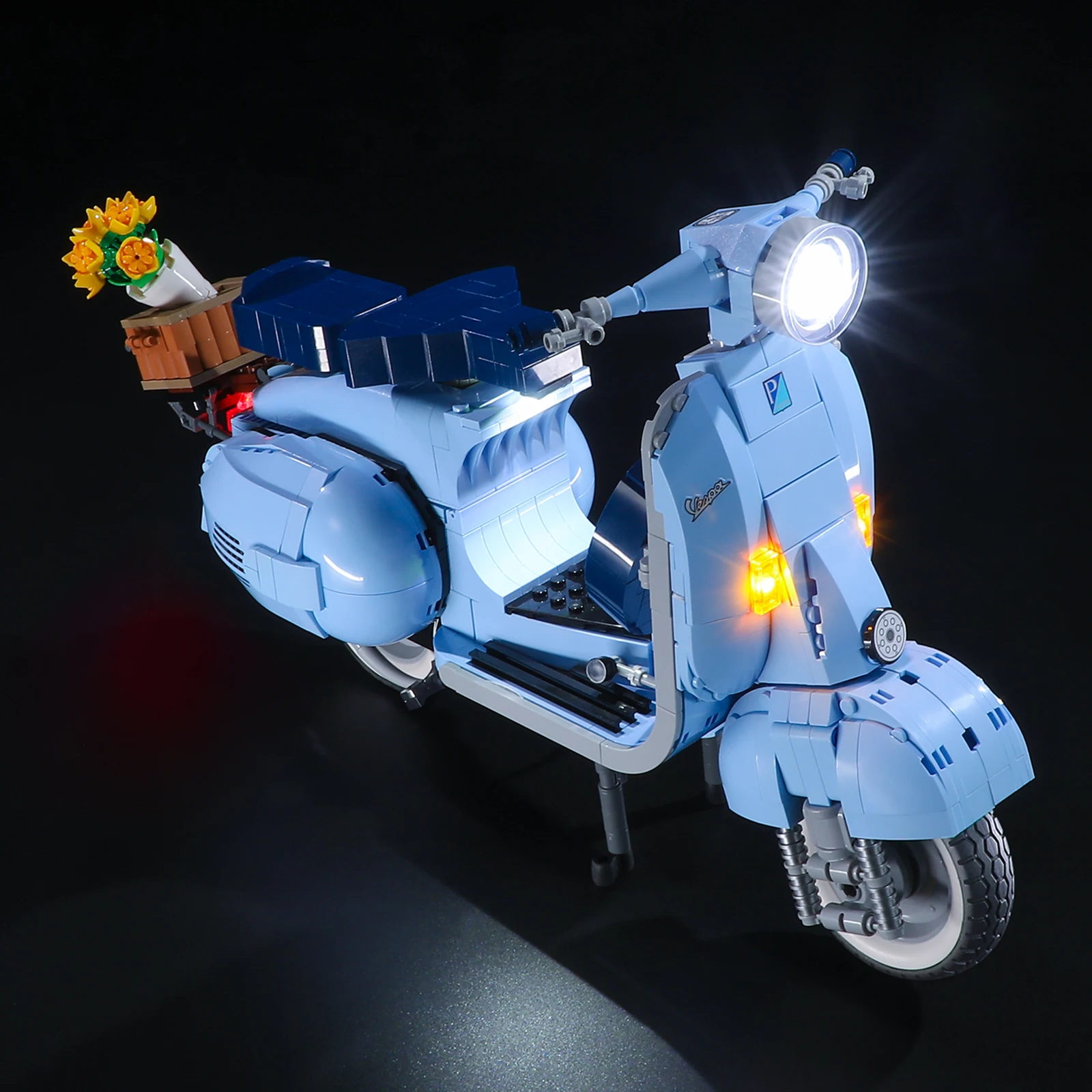 HPROSPER 5V LED 조명(모델 없음) LEGO 10298 Creator Vespa 125용 배터리 박스로 빌딩 블록 조명