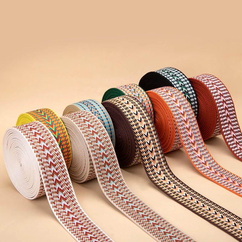 Description Picture 3 of itemWUTA Webbing Strap for Bag Luxury Quality Fashion Webbing  Thick Nylon DIY Craft Belt Strap Accessories 5 Meter 25/50mm