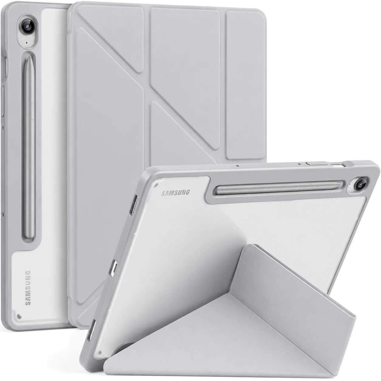 Magnetic Y-Type Tablet Case with Pen Holder - Premium Protective Cover