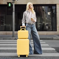 Ensemble de valises HOUSE SPOLE ABS avec serrure à combinaison et roulettes pivotantes à 360 degrés, avec trousse de toilette 2