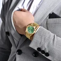 PAGANI DESIGN 2025 New Gold Green 40MM Date Week Men's Watches Automatic Watch Men AR Sapphire Glass NH36A Mechanical Wristwatch 2
