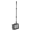 Plastic Pole Handle Retractable Fishing Net Retractable Design Floating Objects Clean Aquarium Fishing Net Black