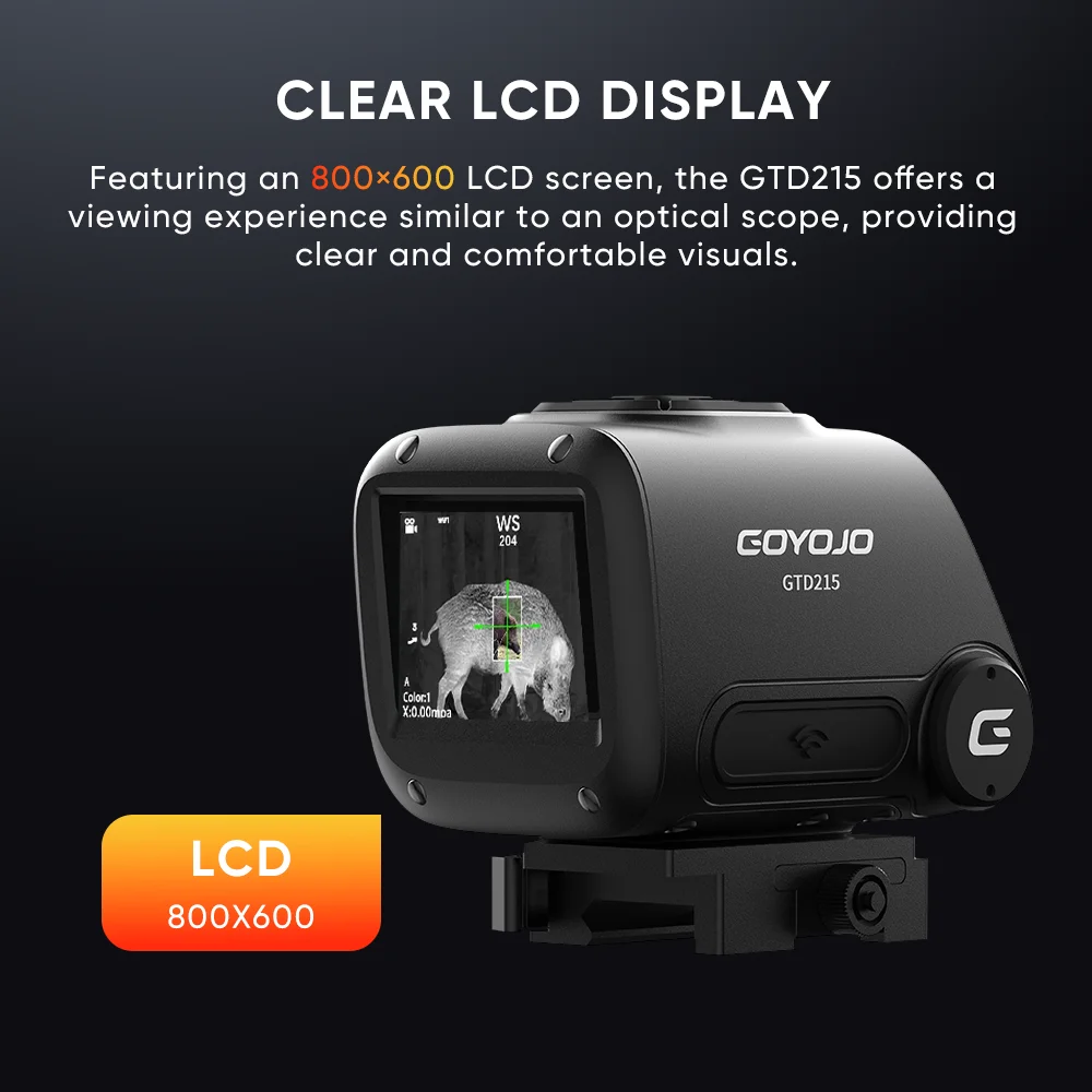 Multispectral Thermal Fusion Hunting Scope - 2K Visible Light & 256x192 Thermal