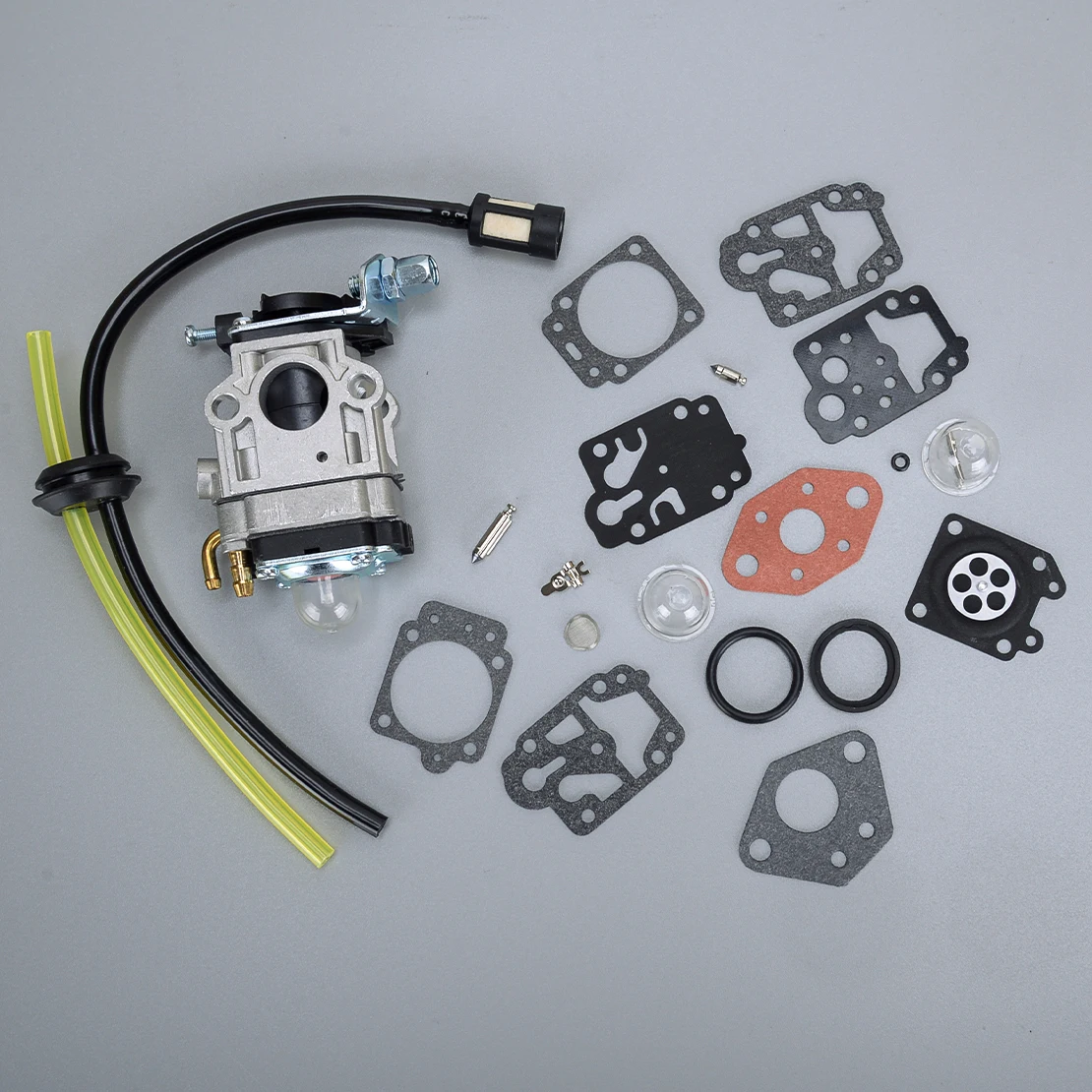 

NEW Carburetor Carb Gasket Repair Kit Fit for Florabest FBS 43 A1 FBK 4 B2 4in1 Parkside PBK 4 A1 PBS 2 A1 Brushcutter
