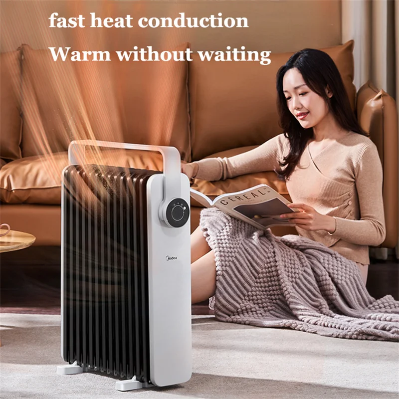 Household Oil Heater Energy-saving Indoor Living Room Space Heater Power  Saving Fan Heat Powered Drying 3 Gears Electric Heater - Electric Heaters -  AliExpress