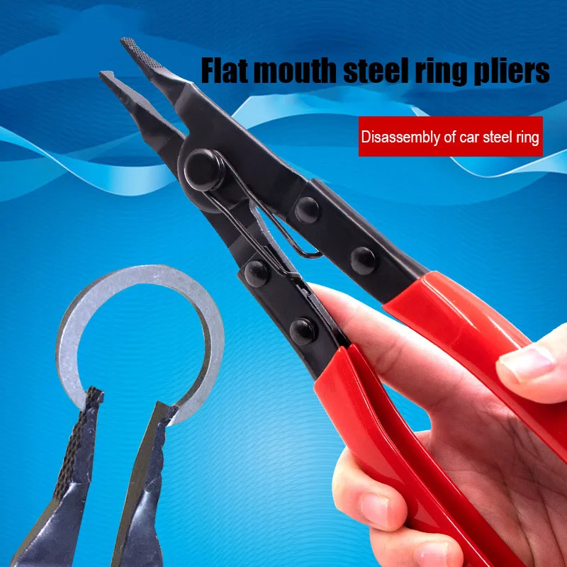 

Auto Automatic Transmission Repair Flat Rim Pliers Circlip Pliers Flat Jaw Pliers Flat Head Retaining Ring Pliers Tool