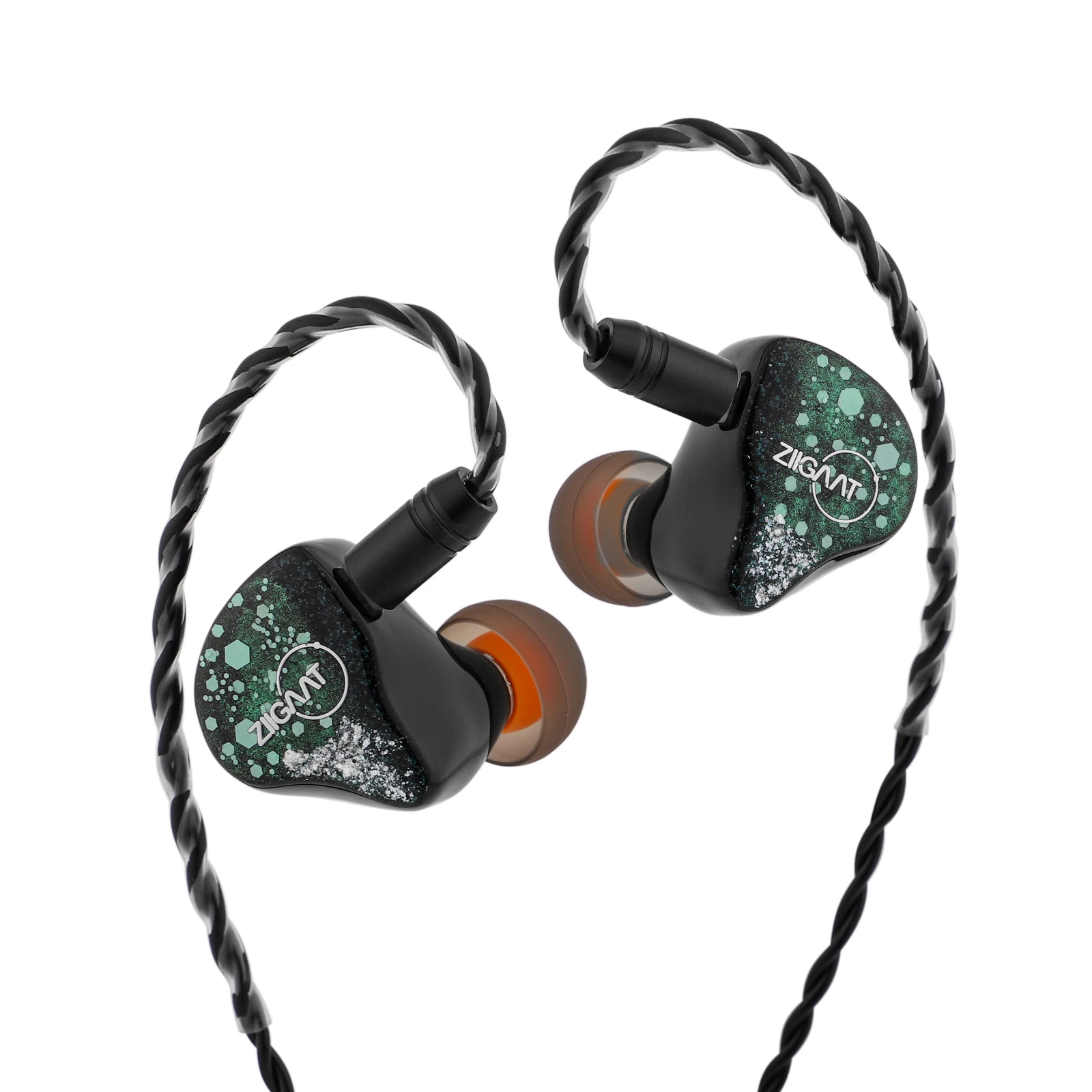 【ほぼ未使用】Ziigaat Arcanis ZiiGaat Arcanis Professional 2DD+5BA Hybrid IEM Earphone Hand