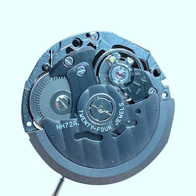 

Skeletonized Mechanical Movement Black Metal 3 Hands Automatic Self-Winding Mechanism