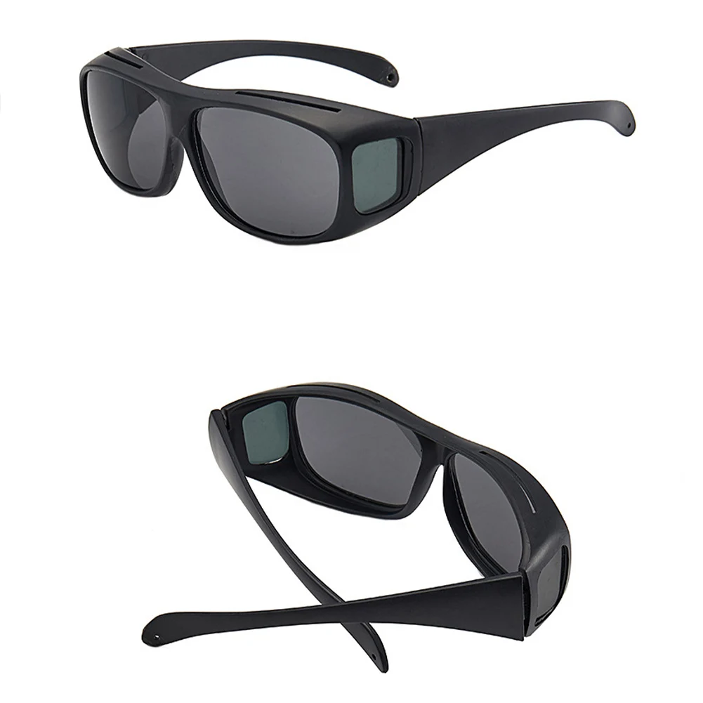 Lunettes de conduite à vision nocturne pour voiture, lunettes de soleil anti-UV, lunettes de sécurité, lunettes de conduite anti-absorbe ouissantes, accessoires d'intérieur automatique