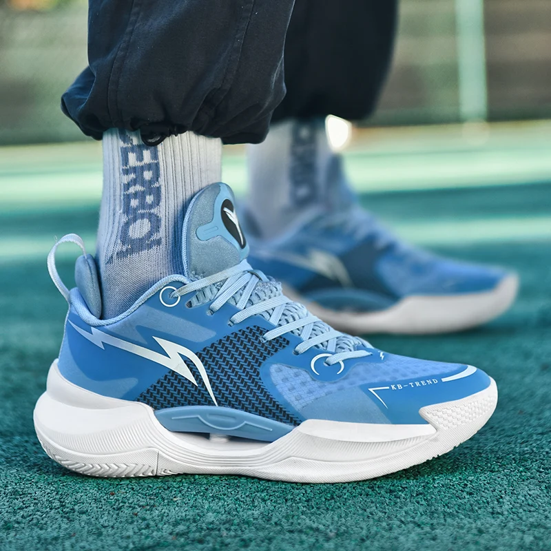 Men's Sneakers Pink Color Basketball Shoes for Men High Quality Male Athletic Sports Shoes Indoor Outdoor Durable Trainers Man