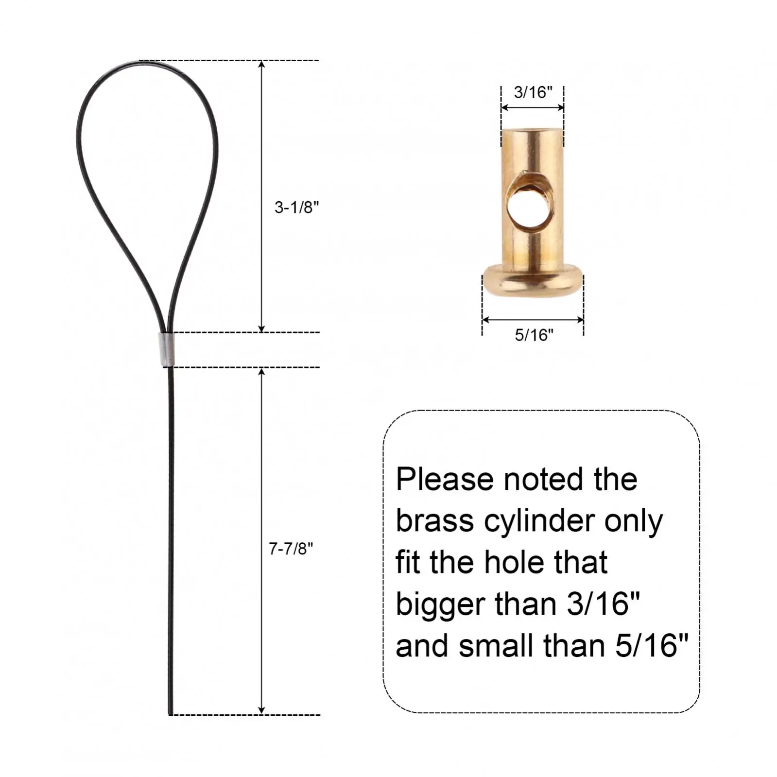 Stainless Steel Spring Gate Latch Cable Pull for Metal Wooden Fence / Garden Door 2 to 6inch Posts with Door Latch Gate Opener door latch