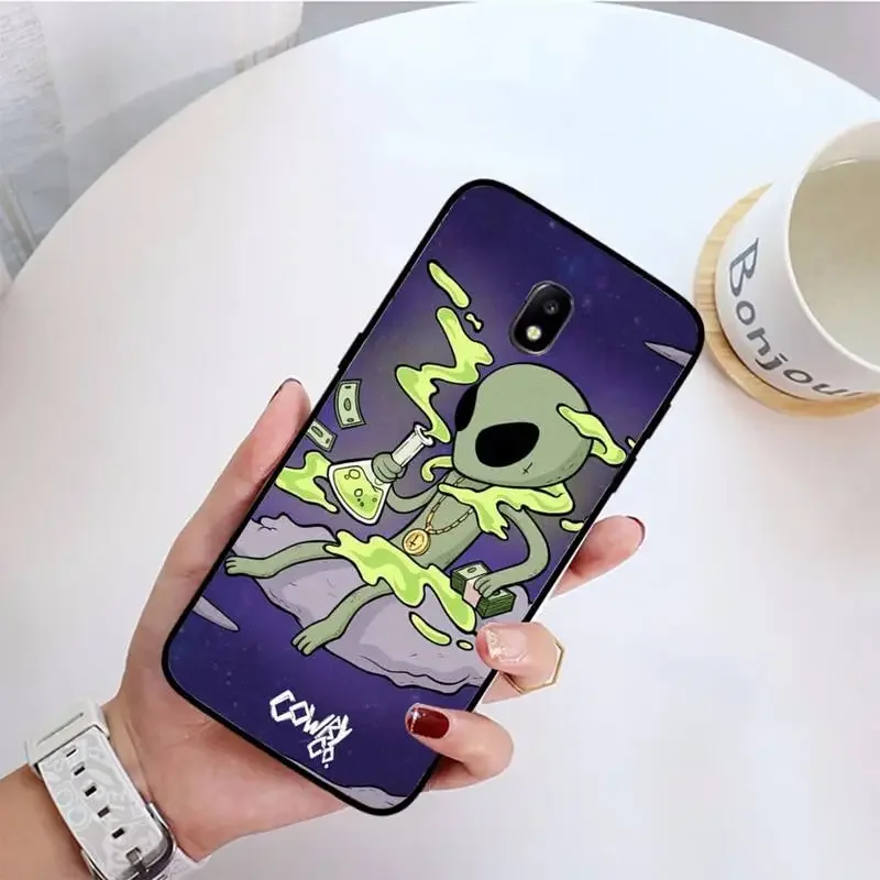 Cute Cartoom Alien Phone Case For Samsung Galaxy J200 J2 Prime J2 Pro J6 2018 J250 J4 Plus J415 J5 Prime J7 - Image 2