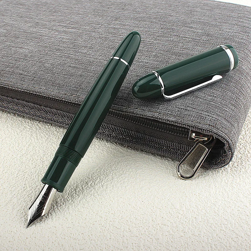 Jinhao X159 아크릴 만년필, 펜촉 잉크 펜, 사무용품 문구, 여러 가지 빛깔의 고급스럽고 우아한 펜, 0.38mm, 0.5mm