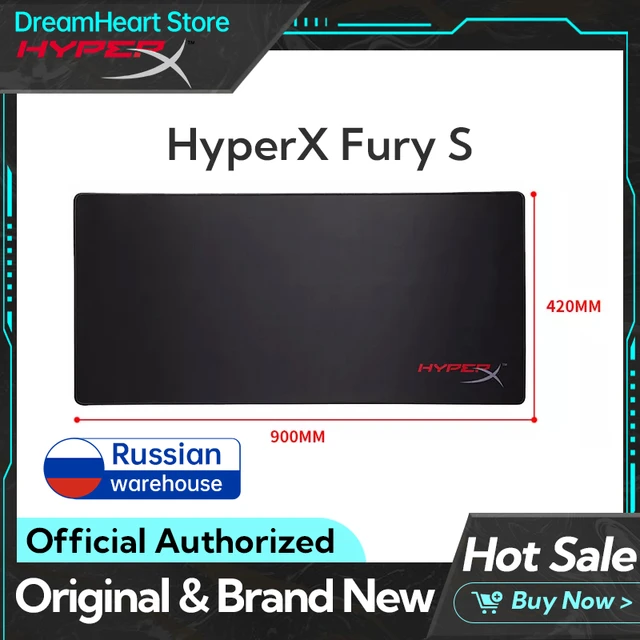 Tapis de souris de jeu Hyperx FURY S XL, surface plate et uniforme