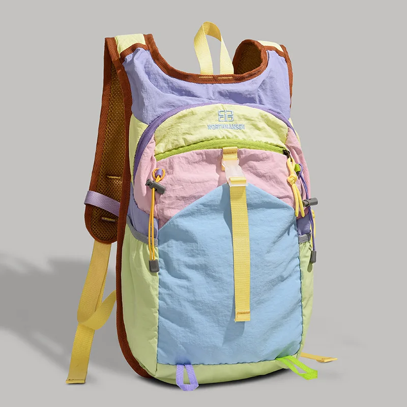 Design Sense Travel Backpack Big Capacity Women's Double Shoulder Pack Multifunctional Outdoor Hiking Fitness Cycling Backpack