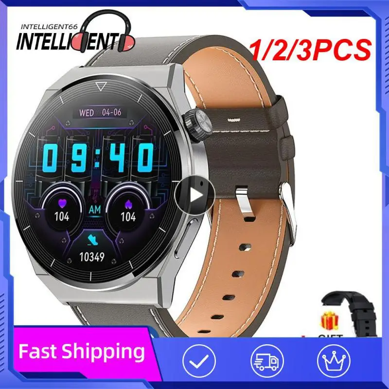 

1/2/3 шт. новые часы GT3 Смарт-часы мужские NFC водонепроницаемый спортивный фитнес-трекер с вызовом Смарт-часы мужские для Android