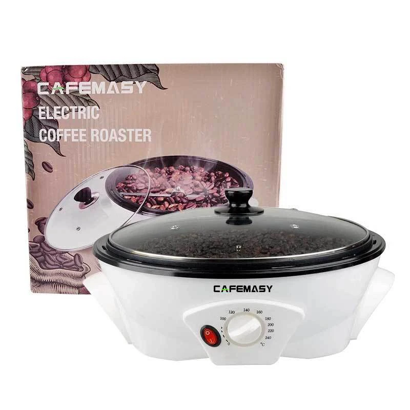Multi functional coffee baking machine Home popcorn machine Raw beans dried fruits peanuts baking and frying peelmachine