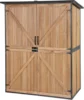 Outdoor Storage Shed Upgraded with Strong Metal Frame Garden Tool Shed Storage House Cabinet with Adjustable Shelfs 1