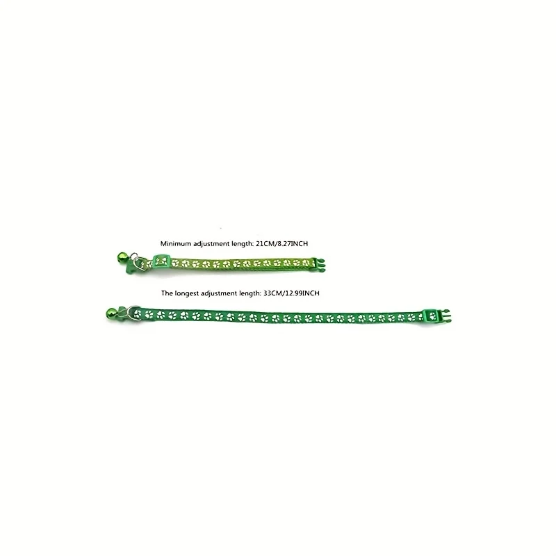 Soft Puppy Collars With Bells Adjustable Id Identification Set_voghion.com
