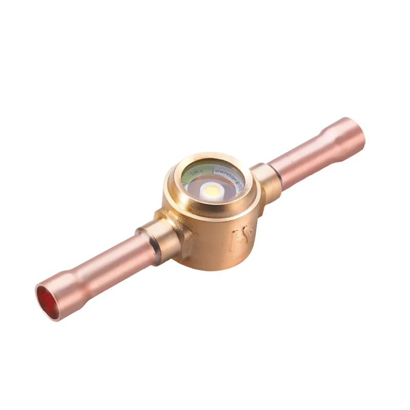 brass central air conditioner sight glass SG series refrigeration sight