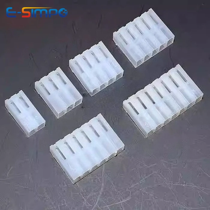 100pcs CH3.96 3.96mm CH3.96- 2/3/4/5/6/7/8/9/10/11/12Pin 하우징 암 직선 직각 수 핀 웨이퍼 커넥터