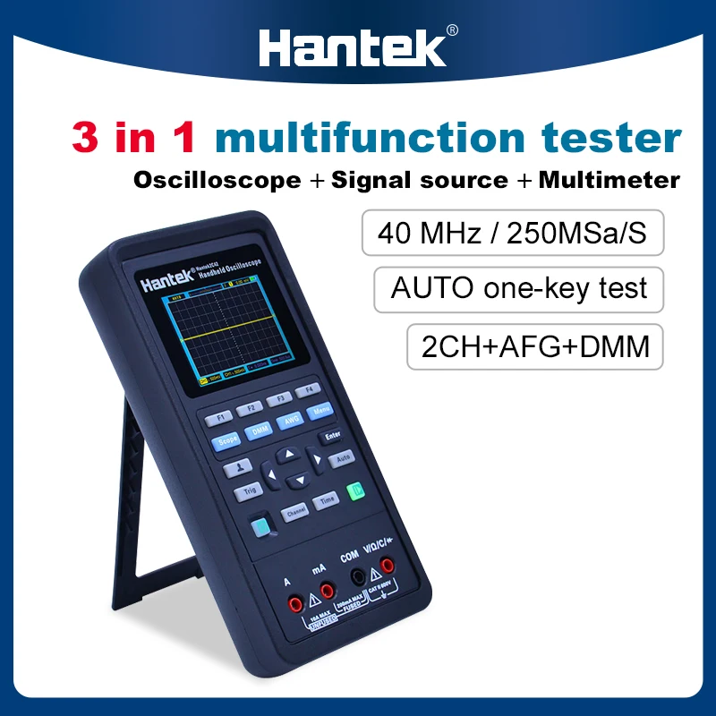 Hantek 3 in 1 Digital Oscilloscope +Multimeter +Waveform Generator