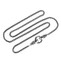 Nouveau collier en argent Sterling 925, chaîne tissée pour hommes et femmes, chaîne de clavicule à la mode, bijoux cadeau de fête de mariage 5