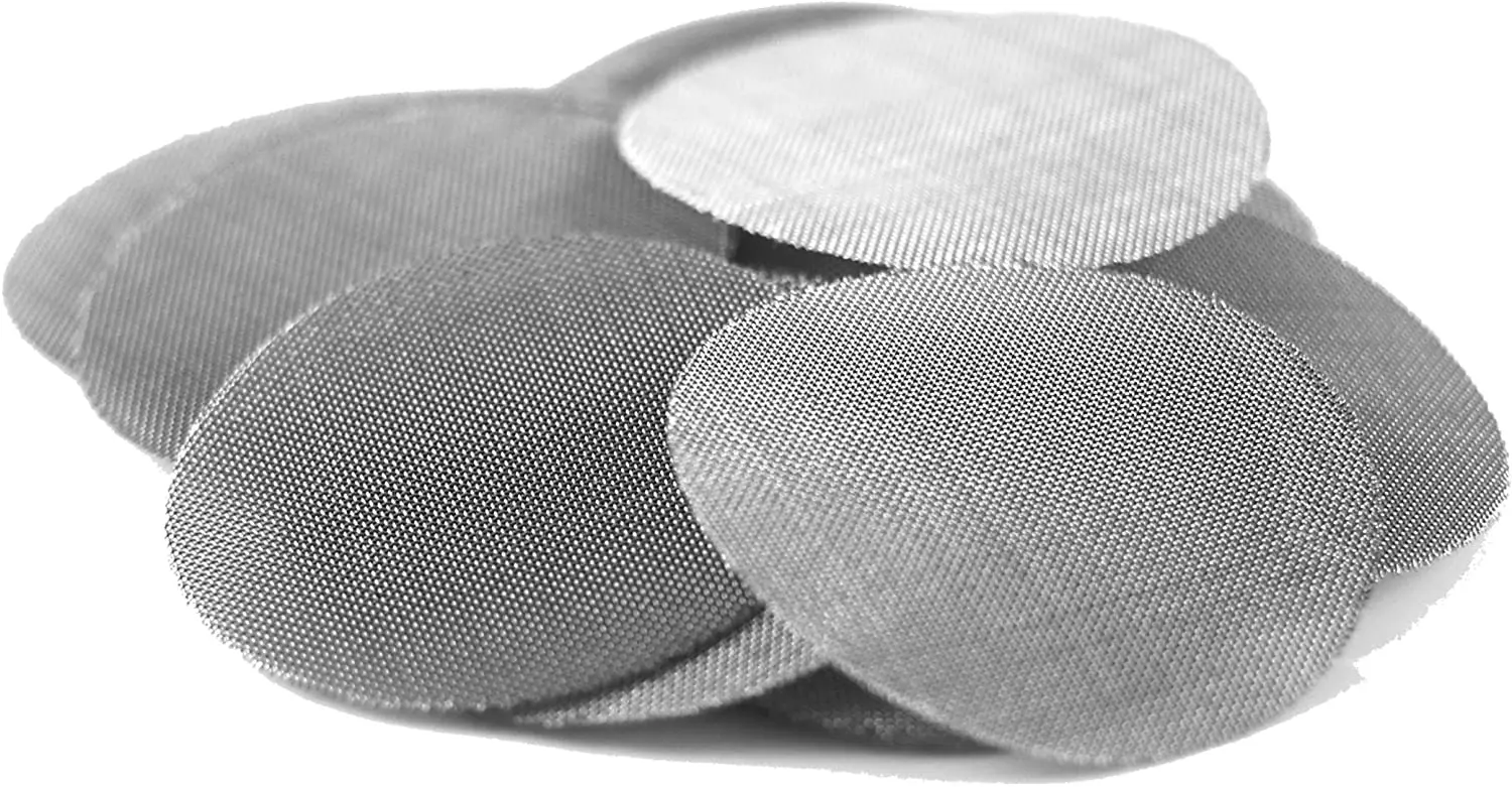50PCS 1/2 inch Stainless Steel Pipe Filter Screens for Arizer Solo 2 Air 2 3