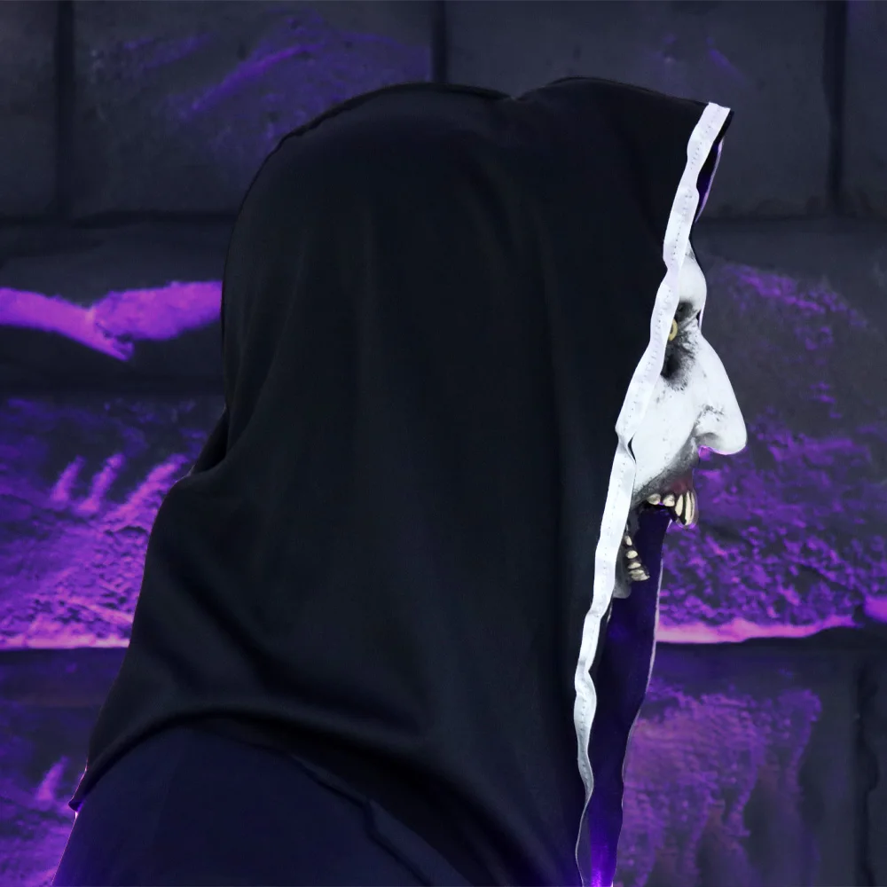 قناع تنكري مخيف خوذة اللاتكس مناسب حفلة تنكرية عيد...