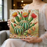 Special Shaped 5D DIY Partial Drill Diamond Painting Kits for Adults DIY Gift Home Decor Crystal Diamond Art With Frame 25x25cm 4