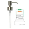 Stainless Steel Pump Head Soap Bottle Nozzle Pressure Pump Squeezer Dispenser Kitchen Bathroom Accessories Oyster Sauce Bottle 1