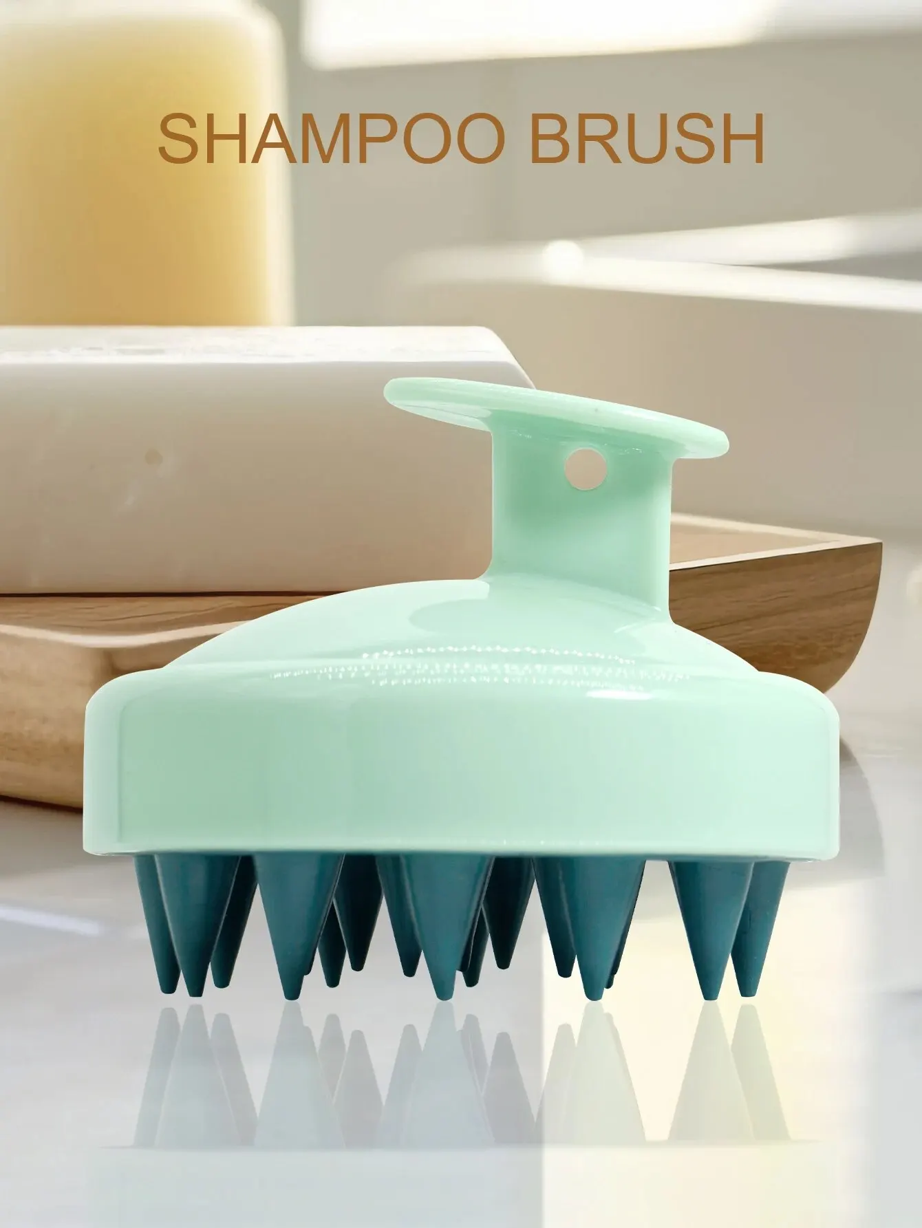 Spazzolino Massaggiatore Testa Neonato - Silicone Morbido Per Bagnetto