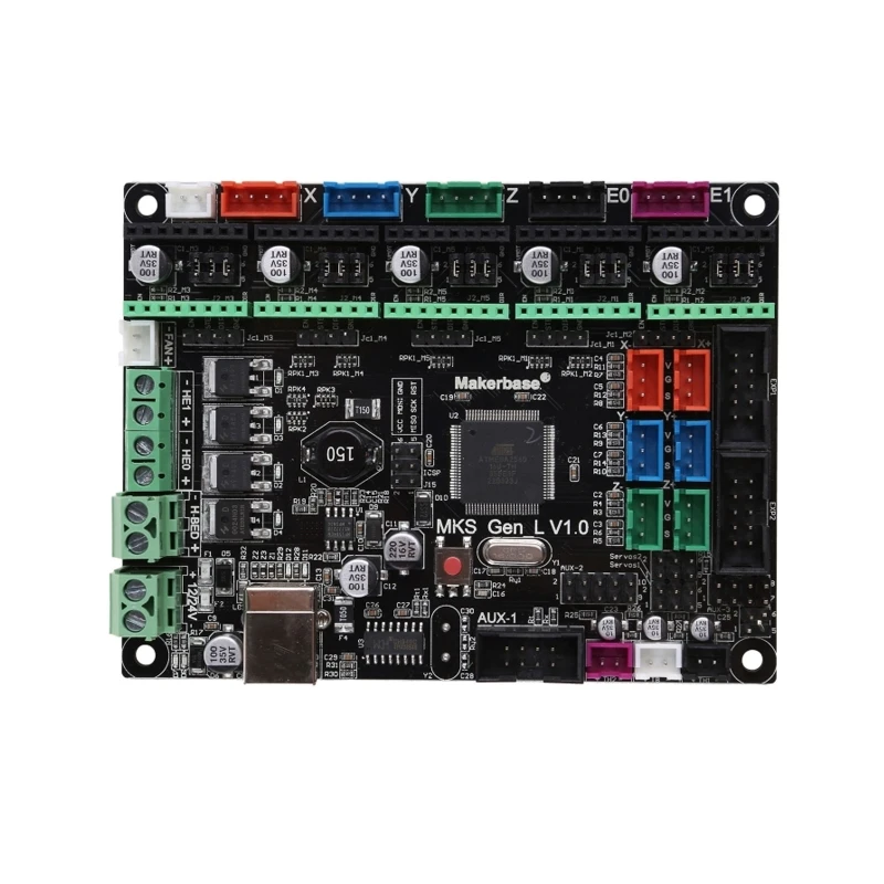 

Материнская плата DIY GenL V1.0, совместимая с Ramps1.4 для 3D-принтера, поддержка 4988, Прямая поставка