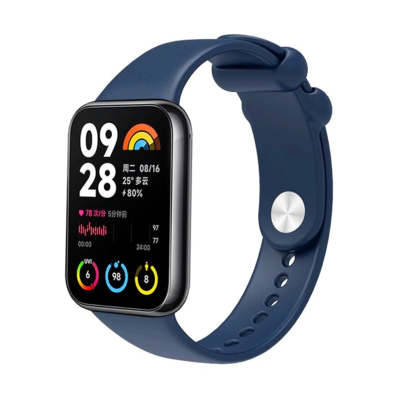 Silicone Sport Watch Band - Versatile Smartwatch Accessory in Original Design