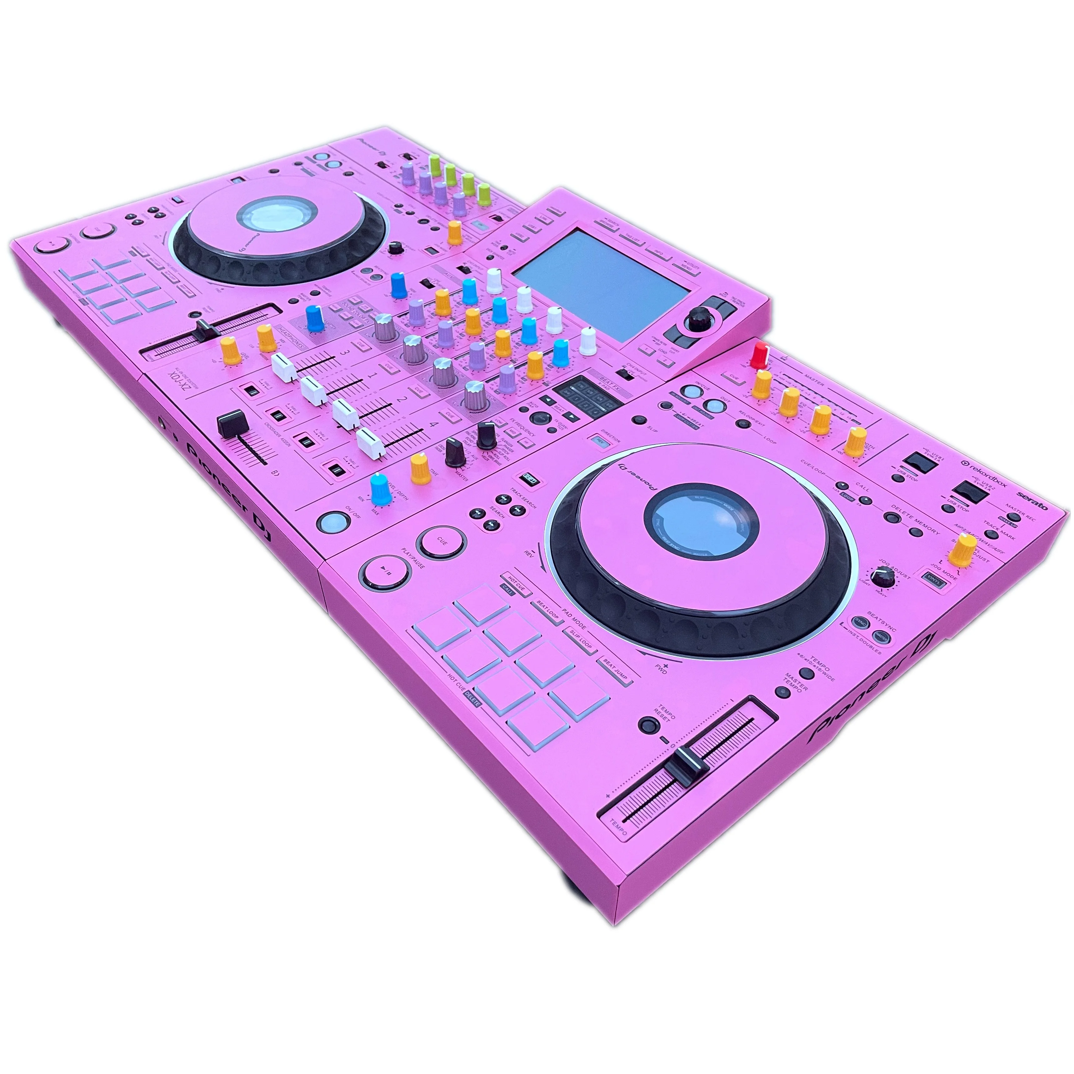 Dj Sticker Xdjxz All-In-One Digital Xdj-Xz Disc Player All Around The Pc Pink Sticker