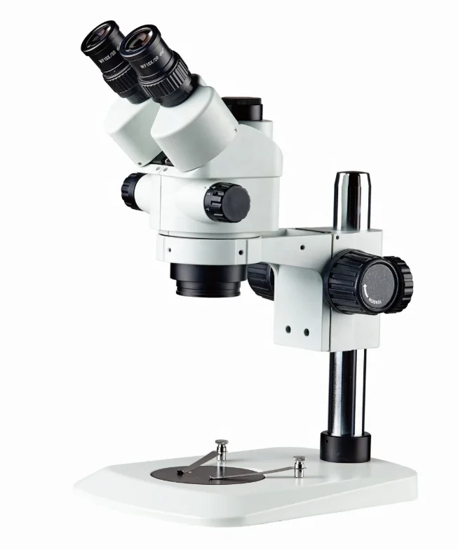 

Industry Stereo Trinocular Microscope 7X-45X Education School jewelry microscope Eyepiece Auxiliary objective 3.5-270X