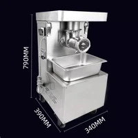 2200W Electric Stainless Steel Meat Grinder For Pork Beef Fish Butcher Shop Automatic Sausage Stuffing Machine 2