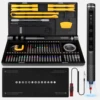 71 in 1 Precision Electric Screwdriver Set Cordless with 48 Magnetic Bits Phillips LED5Torque 0.52N Tweezers PC Phone Repair Kit 1