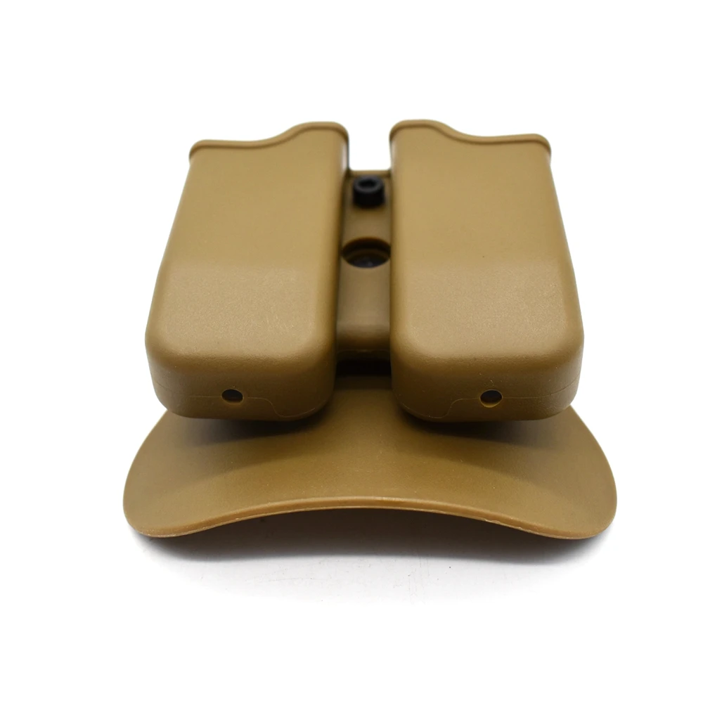 Taktische Doppel 9mm Magazintasche Gürtelclip Mag Case für Glock 17 19 43 Beretta M9 PX4 Sig Sauer P229 USP Universal Mag Halter – Detail 8