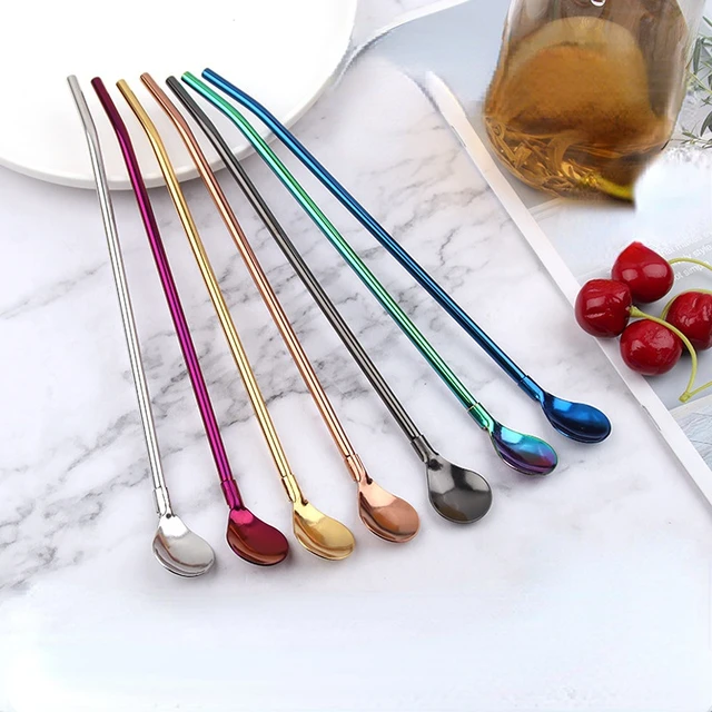 Spoon Straws - Stainless Steel Stirrer –