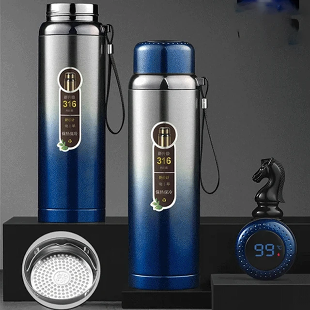 Vacuum Flasks 1.5l Large Capacity Thermos Cup Stainless Steel