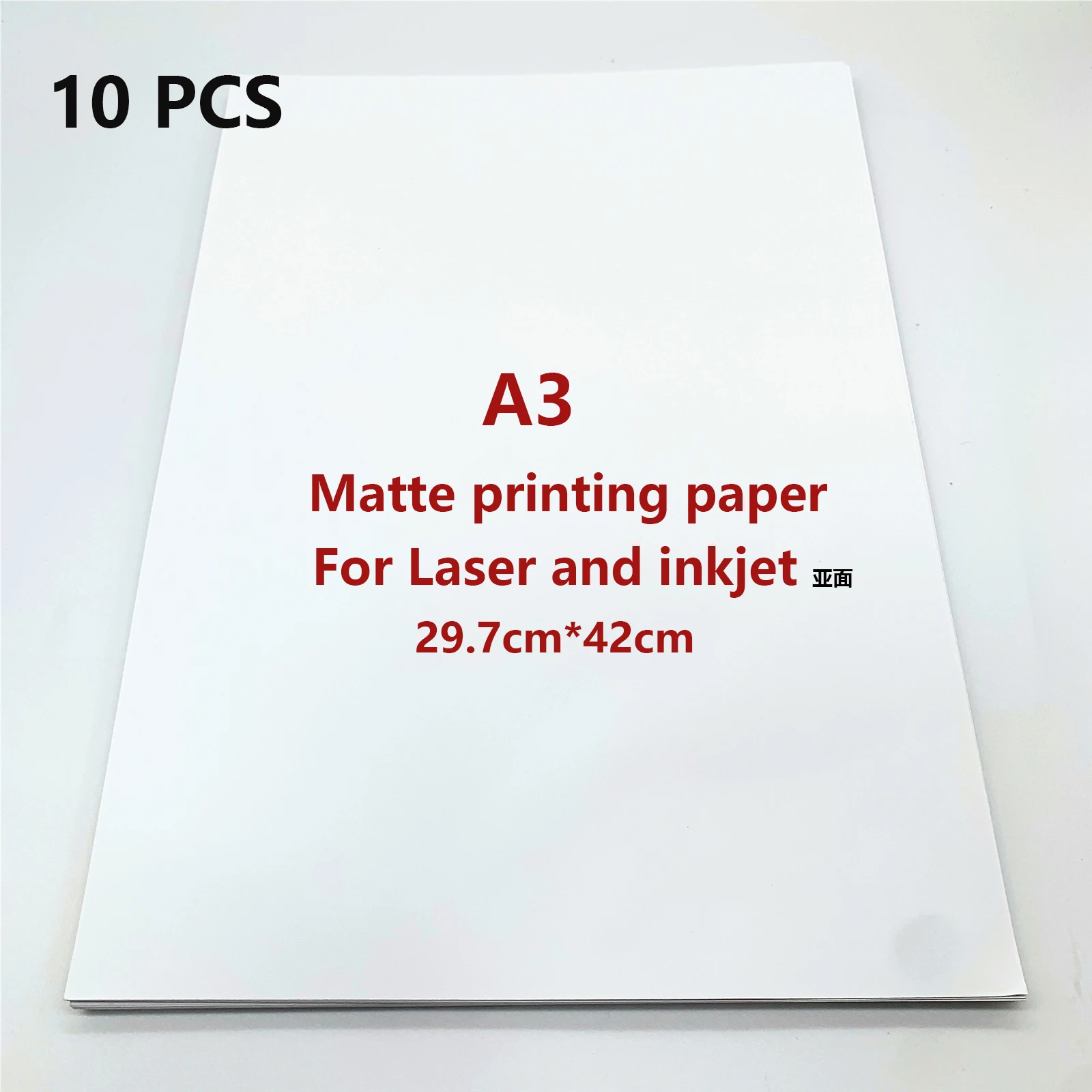 50/10 Sheet Waterproof Printing Paper Transparent Printing Paper A4