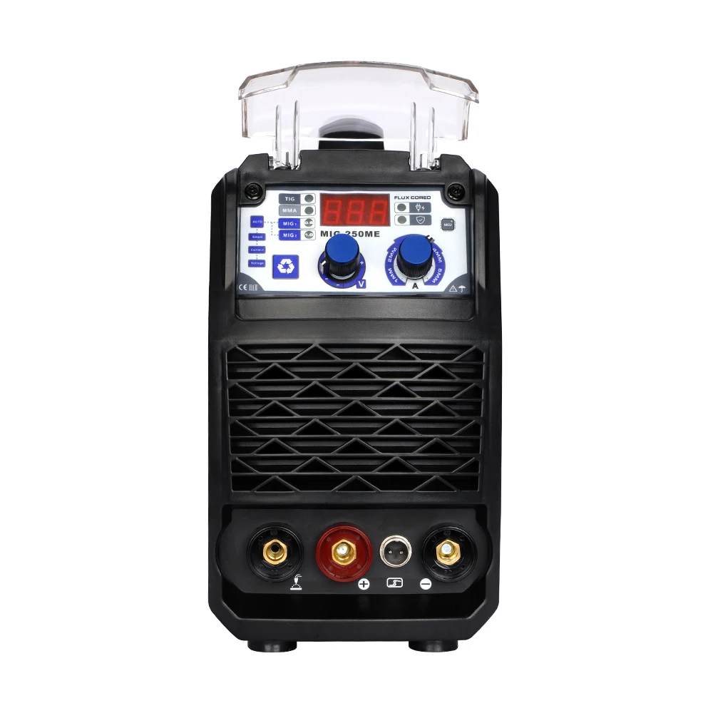 

ANDELI 220V MIG-250ME Semi-automatic Welding Machine Lift TIG MMA 3 in 1 without Gas Flux Core Wire Welder