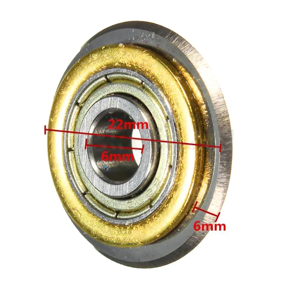 Tile Cutter Blade Tungsten Carbide Bearing Ceramic Glass Cutting Wheel Knifes Glass Cutter Tools 22*6*6mm glass cutter,tile glass cutter,tile cutting tool