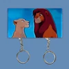 Disney Lion King Key Holder New Couple Keychain Hanger Wall Home Decor Key Pendant Backpack Key Ring Storage Rack For Lover Gift 1